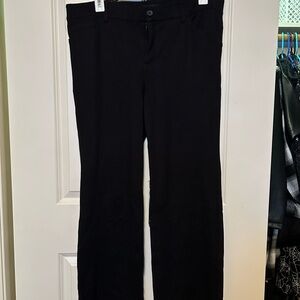 Torrid bombshell flare ponte slacks